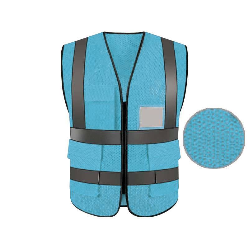 Light blue pocket peach net